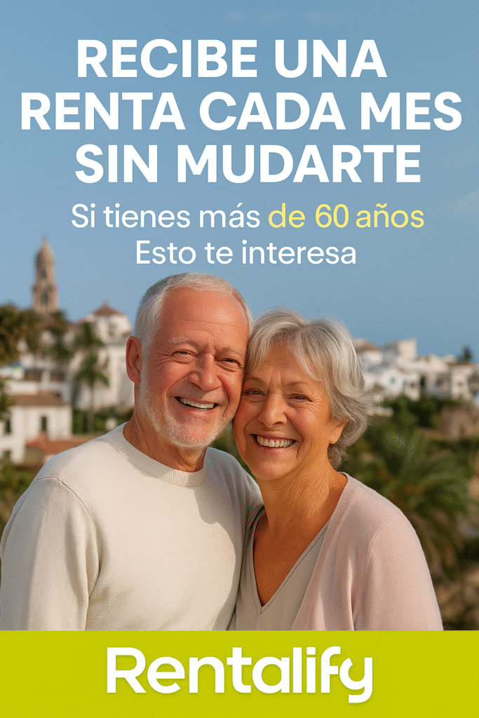 Anticipa tu herencia. Ayuda a tus hijos y mejora tu vida con RENTALIFY