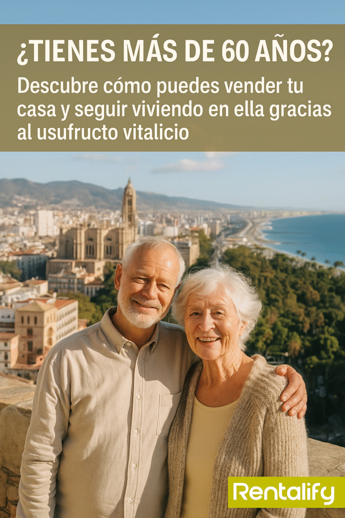 Tienes más de 60 años - Descubre cómo puedes vender tu casa y seguir viviendo en ella gracias al usufructo vitalicio