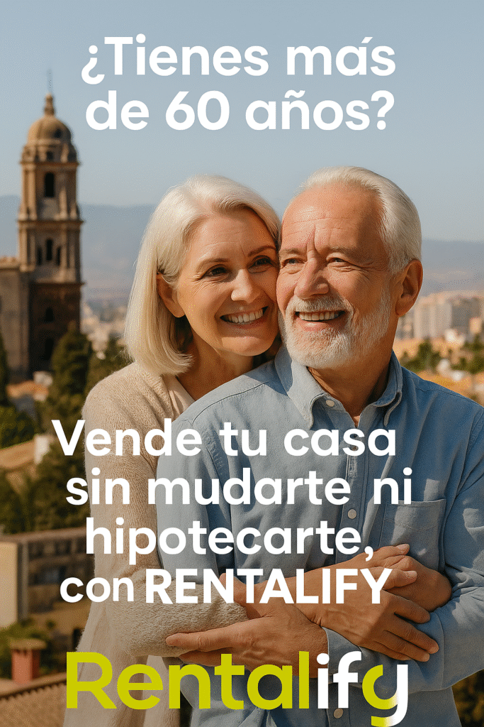 Tienes más de 60 años - Vende tu casa sin mudarte ni hipotecarte, con RENTALIFY