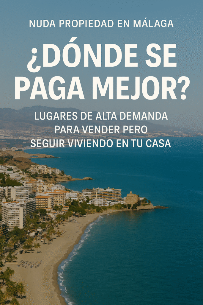 Nuda Propiedad Malaga donde se paga mejor alta demanda compradores