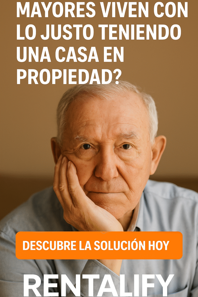 Mayores viven con lo justo Vende Nuda Propiedad Rentalify